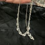 Gorgeous necklace with diamanté design. Suit petite & teen for special occasion Photo 3