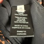 Rebecca Taylor Arden Black Floral Blouson Sleeve Scoop Ruched Silk Midi Dress XS Photo 13