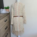 Free People nwt // lucia fringe knit cardigan Photo 87