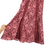 Keepsake  Leticia Lace Embroidered Midi Dress Rose Pink M Photo 4