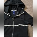 Nike ‎ Women’s Hoodie Black Sweatshirt Full Zip Pockets Photo 7