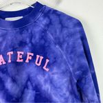 Spiritual Gangster Grateful Classic Crew Sweatshirt Royal Cloud Tie Dye Size XS Photo 3
