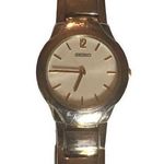 Seiko Elegant silver Wristwatch Analog Quartz Timepiece Photo 0