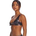 Princess Polly MinkPink Black Pink Floral Tie Sexy Bikini Top Sz L Photo 39