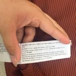 Abercrombie & Fitch  Terracotta long sleeve Ribbed Bodysuit size Small Photo 6