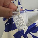 Madewell  Secondwave Square Neck Tank One-Piece Swimsuit in Tropical Floral Photo 5