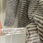 Anthropologie Saturday Sunday Brushed Fleece Stripe Open Front Wrap Pullover Photo 4