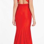Alyce Paris - 60285 Low V Neck Halter Crisscross Back Evening Dress Photo 1