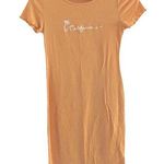 Sincerely Jules  Dress Short Sleeve Ribbed T Shirt Dress California Photo 0