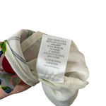 Parker  Floral Fiesta Ruffled Formal Mini Dress in White/Pink/Blue Size M Photo 13