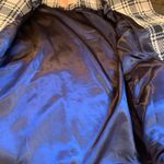 Hutch  Anthropologie Plaid Jacket Blue Women’s S Small Lined Hooded EUC Photo 7