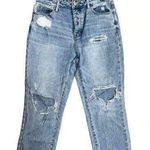 PacSun Eco Light Blue Distressed Mom Jeans 27 Photo 0