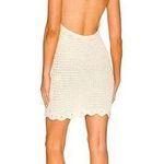 LPA  Gavyn Crochet Mini Dress in Ivory & Natural Small Photo 1