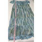 Isaac Mizrahi Live Always Isaac Printed Mesh Ruffle Dress Womens XL Art to Wear Photo 8