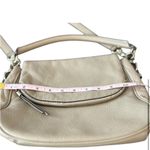 Kate Spade  Beige Leather Shoulder Bag‎ Gold Accents Casual Women's Handbag Photo 7