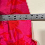 Kate Spade NWT  Target Rose Peplum Pink Red  Lined Midi Dress W/ Pockets NY Sz 17 Photo 6