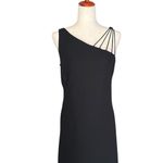 Jones Wear  Dress Black One Shoulder Maxi Dress Photo 4