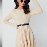 Cream Sweater Dress Tan Size XS Photo 0