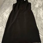 Ann Taylor  Black Sheath Midi Dress Photo 0