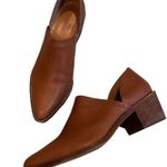 Madewell Brady Low Cut Leather Bootie in English Saddle, Sz 9.5 Photo 3