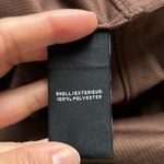 7 For All Mankind 7FAMK Brown Corduroy Shirt Mini Dress with Puffed Sleeves Large Photo 7