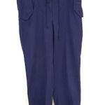 Lauren Ralph Lauren jogger drawstring navy pants S Blue Photo 0