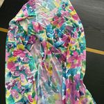 None Bikini - Floral 3 Piece Set Bikini and Sarong Size Small EUC Photo 7