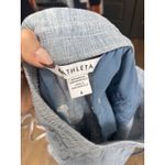 Athleta Retreat Linen Jogger Chambray Blue Drawstring Size 6 Beach Resort wear Photo 8