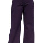 Cambio Kristin Bi Stretch Denim Pant Sz 4/6 S Modern Classics SWAROVSKI $185 NWT Purple Photo 1