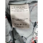 Anthropologie Maeve Shirt Womens Velvet Silk Floral Velvet Kimono Wrap Top XS Gold Photo 5