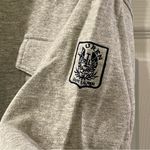 Ralph Lauren Lauren  Quarter Zip Sweater Top size M Heather Gray 1/4-zip Pullover Photo 5