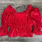 Queen Of Sparkles Red Top Photo 1