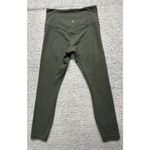 Athleta  Green Sage‎ Women's Crop Leggings 26 Waist 22 Inseam Pocket Soft Photo 3