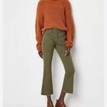 FRYE AND CO. Brown Leather Patch on Olive Fabric bundle 3 jeans 👖 Orange Size 10 Photo 1