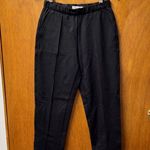 Everlane NEW  The Dream Pant High Rise Front Seam Trousers Slacks Black Small NWT Photo 14