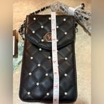 NWT Studio Bartley Mischa cross body black and pearls strap phone case purse Photo 7