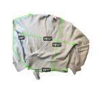 AND OTHER STORIES Los Angeles Atelier Wrap Cardigan Sweater Baby Blue XS Photo 3