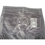 Hudson New Womens Designer Jeans 26 Black Silver NWT $225 Velvet Crop Pants High Photo 6