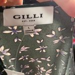 Gilli Green and Blue Floral Dress Womens M New Spring Summer Style#D17155H Size M Photo 12