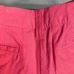 Talbots  Stretch Chino Shorts Flat Front 6" Inseam Womens 10 Pink Golf Summer‎ Photo 10