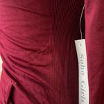 Soho Girls  Athletic Jacket‎ Color Burgandy Photo 3