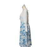 Joie NWT  COTTON SQUARE NECK 2In One Shrug Midi Dress Tree  Tree Parrot Building Photo 5