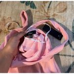 Lulus LULU’S Romantic Destiny Light Pink Square Neck Trumpet Maxi Dress Photo 5