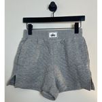 Alo Yoga Quilted Arena Boxing Short in Heather Grey Size Small Photo 2