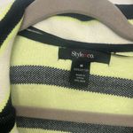 Style & Co  black & neon yellow blazer size medium, new Photo 2