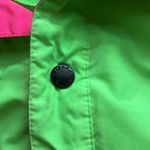 White Sierra Vintage Neon Green Colorblock Pullover Windbreaker Ski Jacket Unisex Photo 11