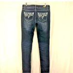 Red Camel  Women's Skinny Jeans Size 9 Distressed Dark Photo 2