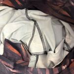 Oysho  Leggings Womens Medium Black Multi Palm Print Tropical Scalloped Gym Train Photo 10