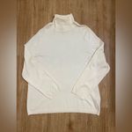 Chico's  Classic ívory Turtleneck Sweater Photo 2