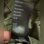 Free People  Stormbringer Green Distressed Utility Straight Leg Pants Sz 29 Boho Photo 14